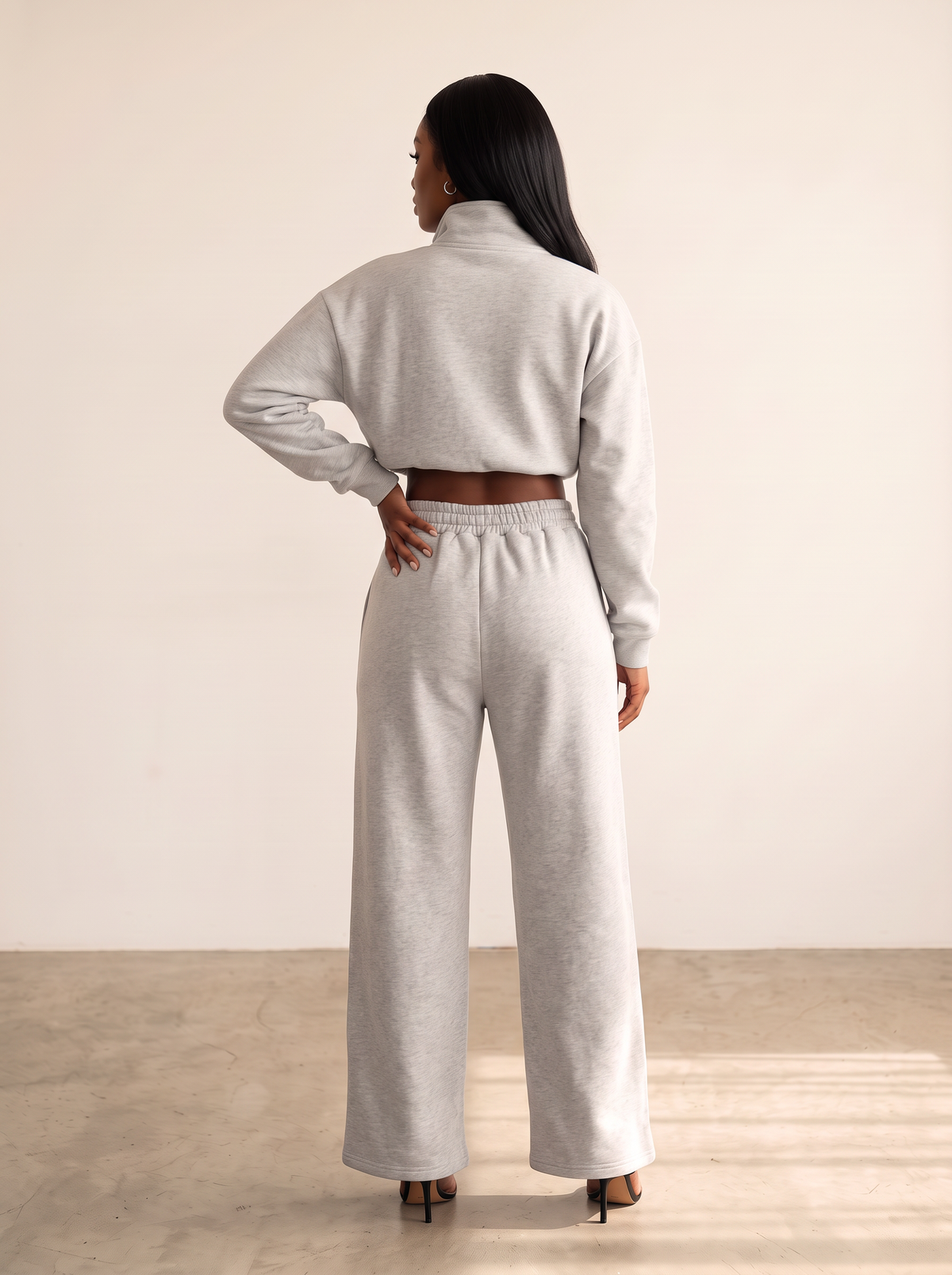Amora Wide-Leg Sweatpants