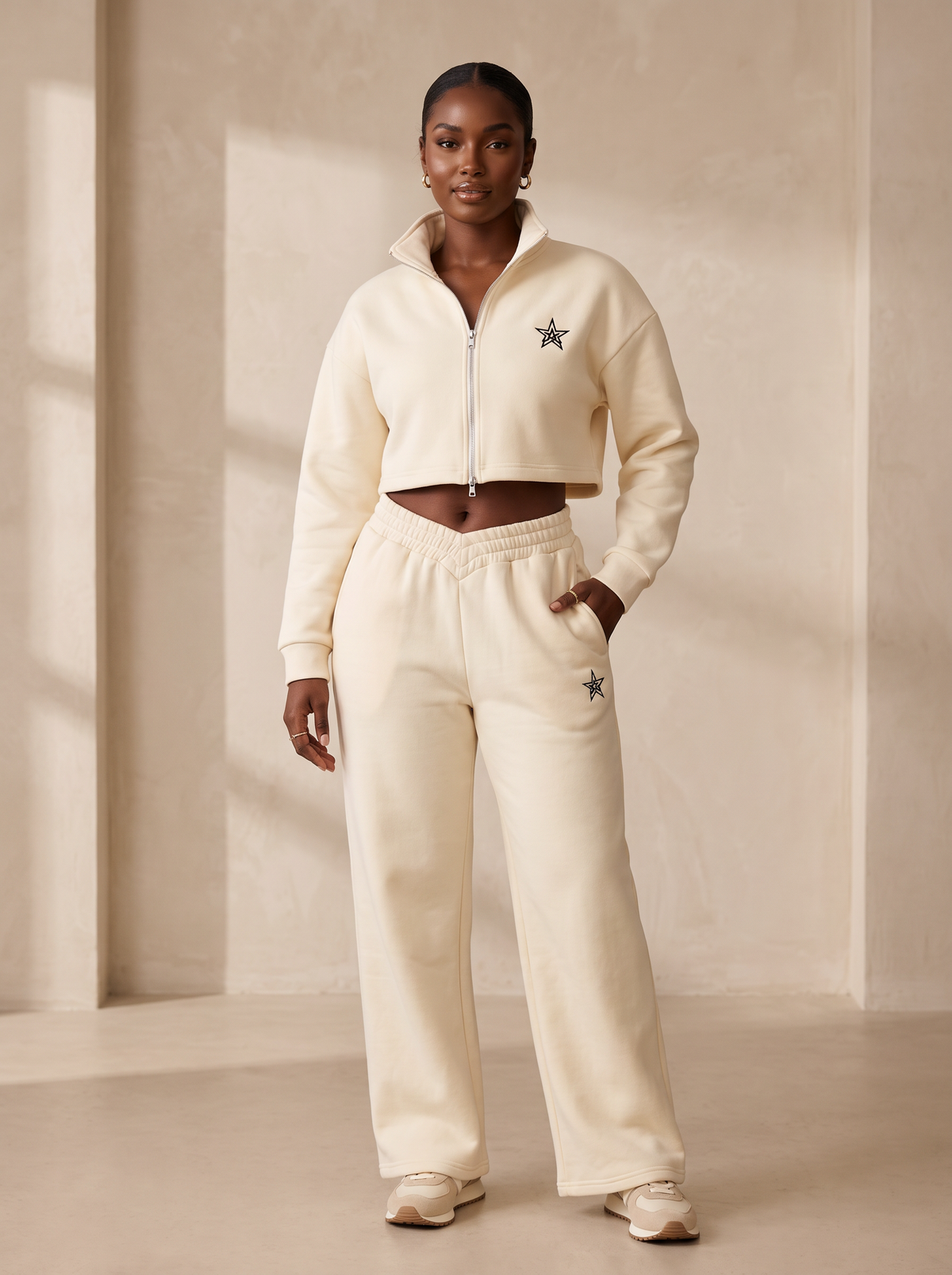 Amora Wide-Leg Sweatpants